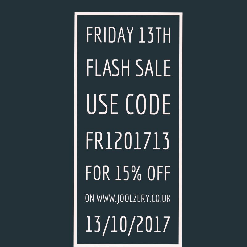 2017 Friday the 13th Flash Sale Voucher Code